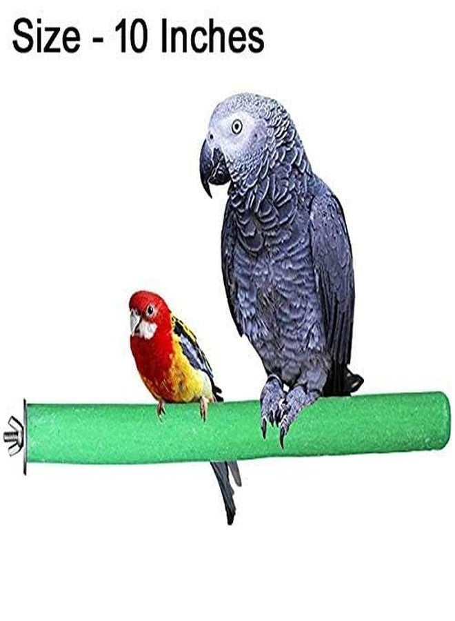 Western Era Safe Wood Sand Perch/Stand/Toy for Birds (Light Weight) (Size - 10") - Image 3